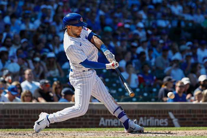 Chicago Cubs second baseman Nick Madrigal at Wrigley Field. 